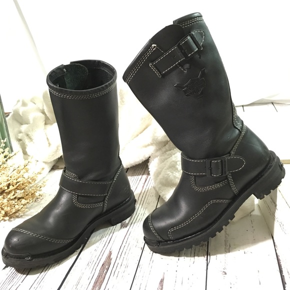 Harley-Davidson Shoes - Harley Davidson engineer motorcycle leather boots